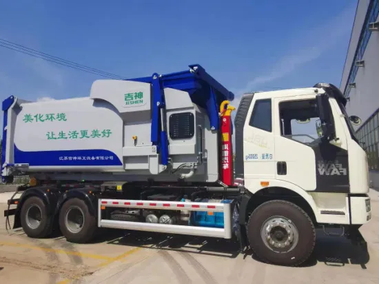 Cina Vendita calda Nuovo camion per il trasporto di rifiuti compressi per la raccolta dei rifiuti da 24 M³